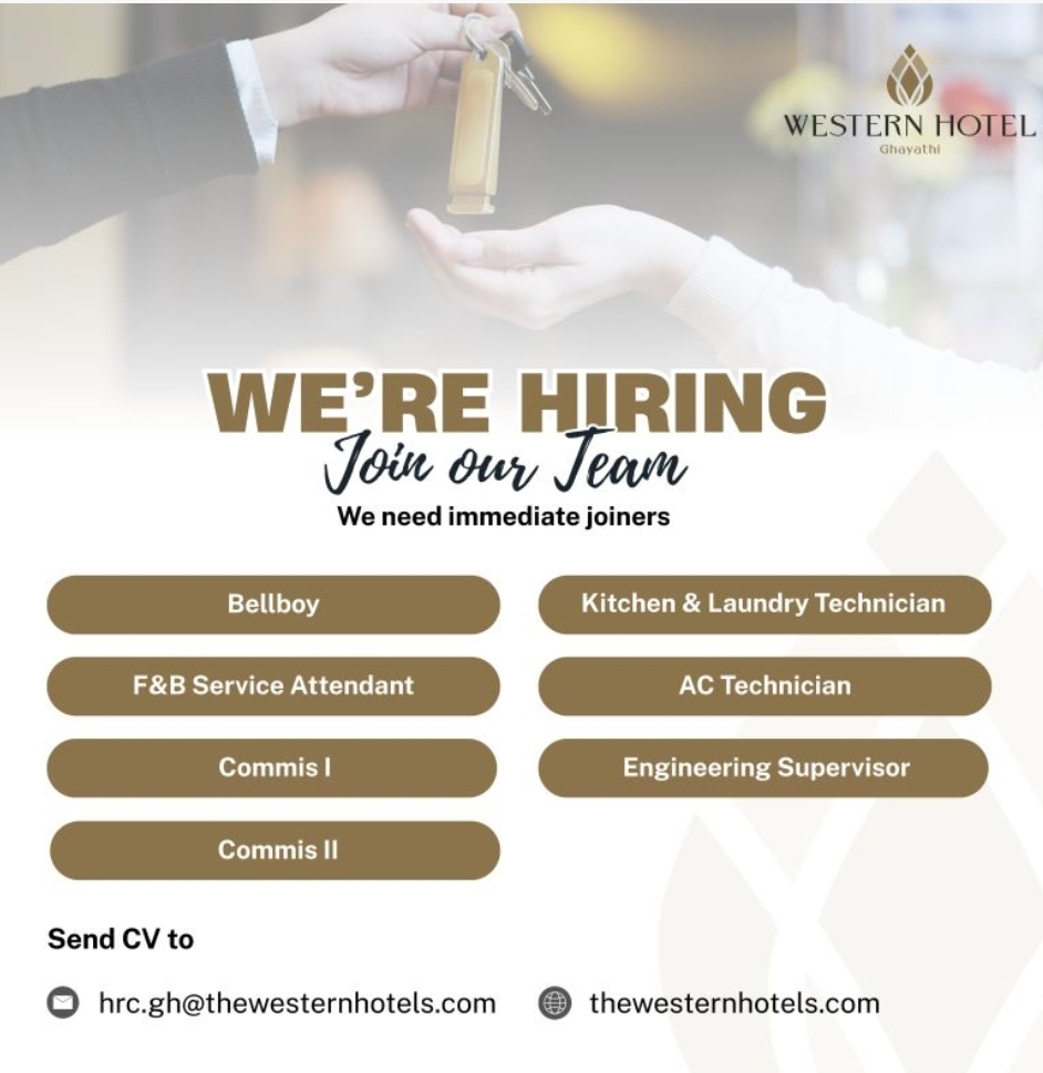 🚨 WESTERN HOTEL CAREERS – UAE 🇦🇪 🚨