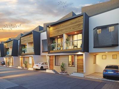 1.25 Cr ₹50,403/sqft RERA 3 BHK House For Sale in Nirmal Sarovar Vatva, Ahmedabad