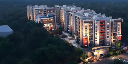 2.10 Cr - 3.15 Cr + Charges Price Insights Project Status New Launch RERA Updates Unit Config 3, 4 BHK Flats Size 1868 to 2635 Sq. Ft Number of Units 214 Total area 4.48 Acres