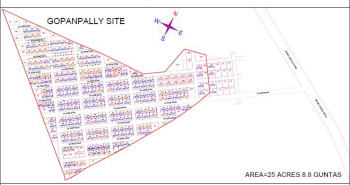 225 Sq. Yards Commercial Plots for Sale in Gopanpally, Hyderabad