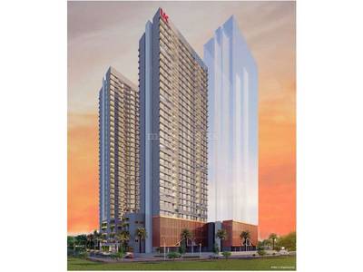 66.0 Lac ₹21,151/sqft RERA 1 BHK Flat For Sale in UK Luxecity Kandivali East, Mumbai