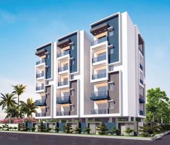 73.5 Lac ₹5,900/sqft 2 BHK Flat For Sale in GVG Fortune Elite Chanda Nagar, Hyderabad