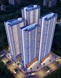 93.0 Lac ₹21,528/sqft RERA 1 BHK Flat For Sale in UK Luxecity Kandivali East, Mumbai