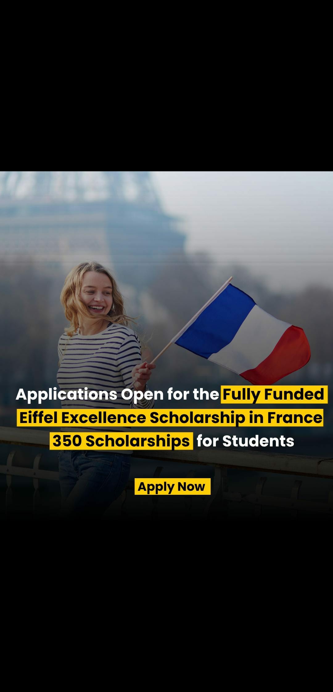 🎓 France Eiffel Excellence Scholarship 2026 🇫🇷 | Fully Funded