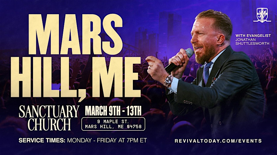 Sanctuary Church By Revival  Sanctuary Church Mar 9 at 7pm to Mar 13 at 7pm EDT