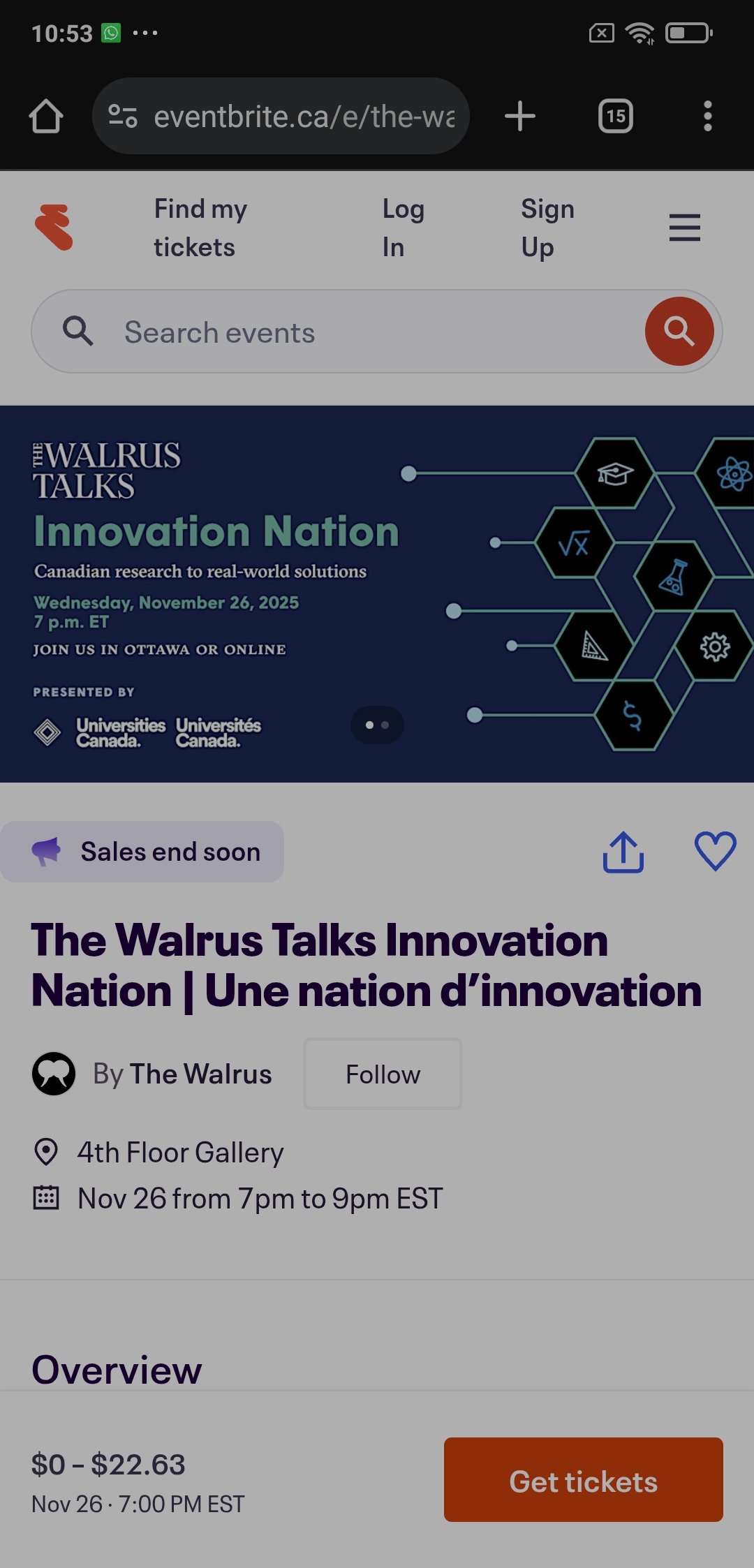 The Walrus Talks Innovation Nation | Une nation d’innovation