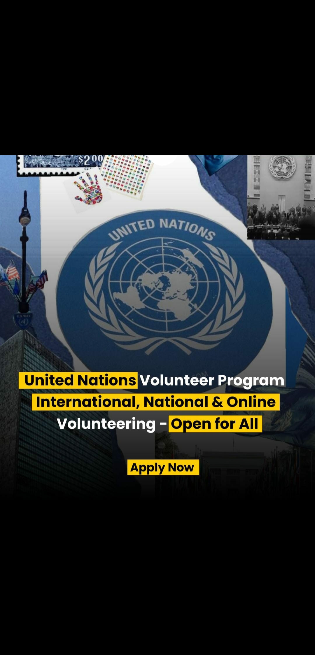 🌍 United Nations Volunteer Program 2025/26 | Work with UN