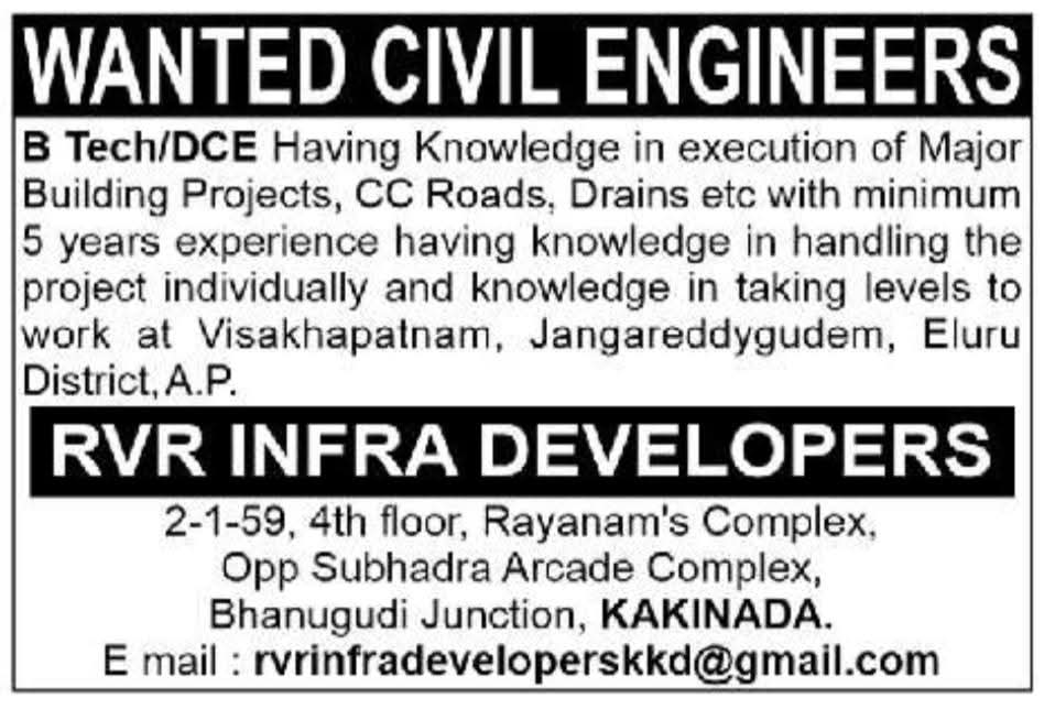 Hiring Civil Engineers