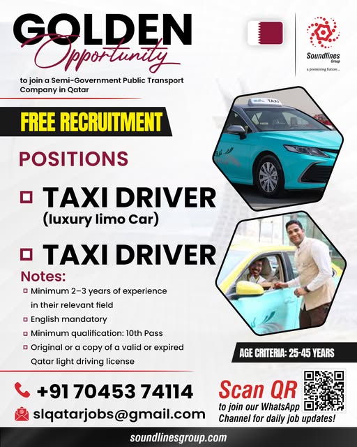 Urgent Hiring for Qatar