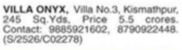 Villa For Sale